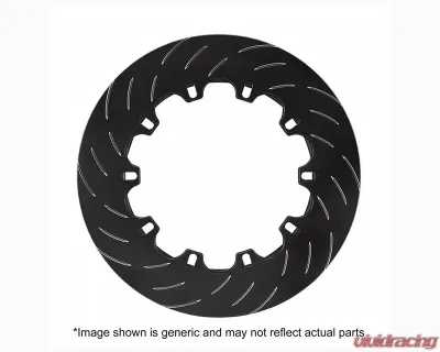 EBC Brakes 340x28mm SG Fully Floating Swept Groove Rotor Ring Replacement (Right) - SGDR340x28 D64RH